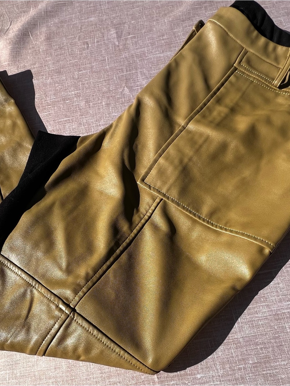 Nene Leakes Pants. Faux Leather (Pleather) Zip Pockets. Women’s 16.